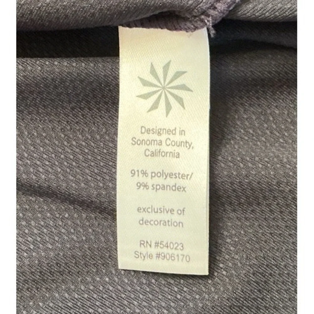 Womens Athleta wick it wader swim cover up Hooded Long Sleeve Grey Size‎ S